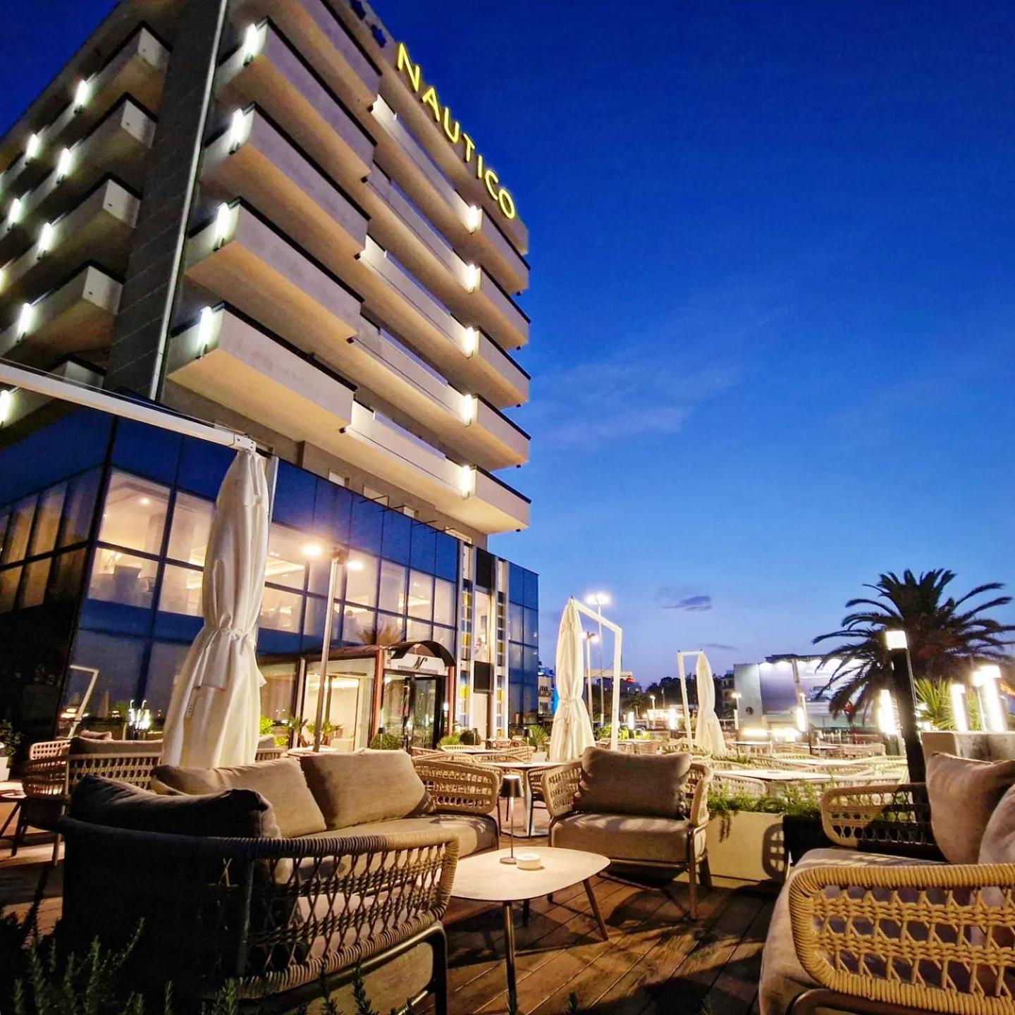 Hotel Nautico Riccione Kültér fotó